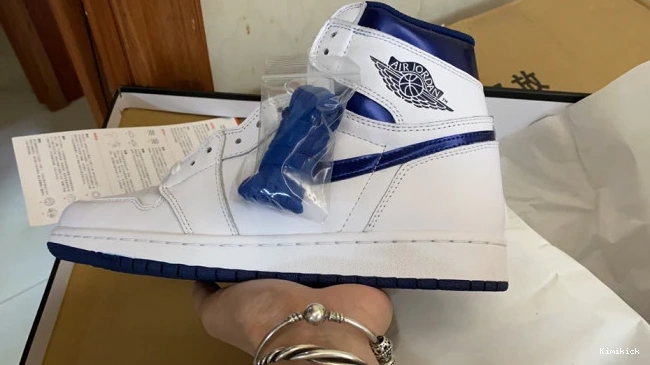 jordan og navy'' high 1234 GoodFit ''metallic 1 air 555088- retro 0523